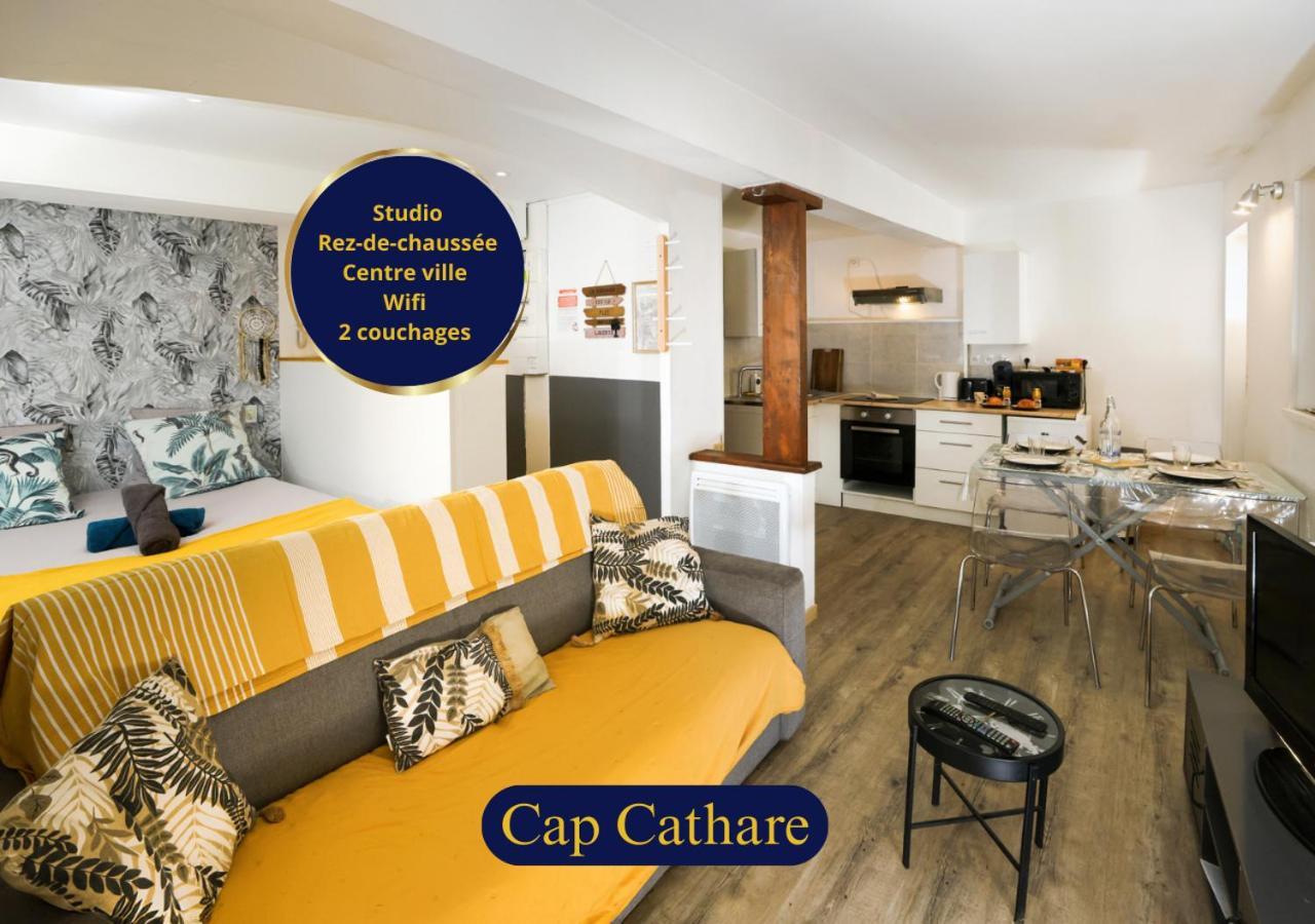 Apartamento Le Cathare-Limoux-Wifi-Parking Free-Oc-Keys Exterior foto